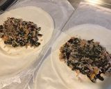 Une image de l'étape 8 de Dos de cabillaud en croûte au riz blettes et fruits secs.