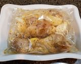 A picture of step 3 of Lemon and Garlic Baked Mediterranean Chicken.