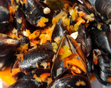 Foto del paso 6 de la receta: Mejillones a la mostaza con verduras