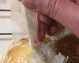 Foto langkah ke 7 dari resep Roti Sobek isi Keju Tanpa Telur.