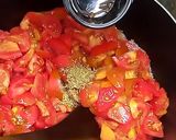 A picture of step 3 of Tomato Chicken.
