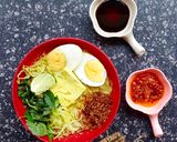 Foto langkah ke 6 dari resep Laksa Bogor Ekstra Tahu Putih.