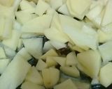 A picture of step 1 of Anday Aloo.