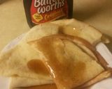 A picture of step 8 of Ukrainian pancakes .