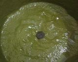 A picture of step 3 of Palak paneer.