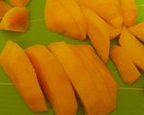 Foto del paso 2 de la receta Ensalada templada de rúcula y melocotón