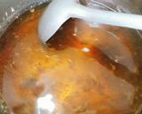 Hình bước làm 1 của món Canh cua rau dền