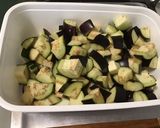 Une image de l'étape 4 de Aubergines et courgette en marinade épicée fruitée (recette à la plancha).