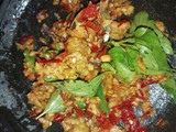 Sambel tempe kemangi