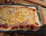 Une image de l'étape 3 de Pizza 4 fromage.