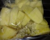 A picture of step 1 of Baked Potatoes and Chicken.