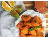 A picture of step 8 of Nigerian Akara.