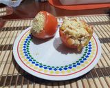 Foto del paso 5 de la receta: Tomates rellenos con pollo al horno