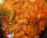 A picture of step 3 of Beef Arvi Salan.