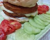 A picture of step 5 of Double Petty Burger.