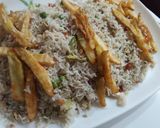 A picture of step 17 of Chinese rice 😋😋😋😋.