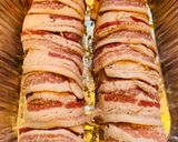 A picture of step 3 of Bacon 🥓 Wrapped Pork Tenderloin.