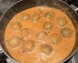 A picture of step 9 of Spinach kofta.