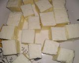 A picture of step 1 of Paneer Mouli.