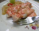 Foto del paso 5 de la receta: Pescado al horno con salsa de morrón y azafran