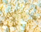 A picture of step 5 of Grandma's Macaroni Salad.