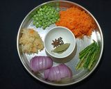 A picture of step 1 of Healthy Indian Gooseberry Pulao - One pot Meal.