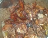 A picture of step 3 of Ram meat Stew and Rice.