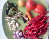 Foto langkah ke 3 dari resep Terong Bumbu Ayam Rica".