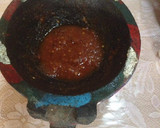 Foto del paso 4 de la receta: Huaraches acompañado de una salsa de tomate fría