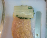 Foto del paso 2 de la receta: Pencas de acelgas rellenas y con salsa de pimiento verde