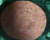 A picture of step 2 of Beetroot paratha.