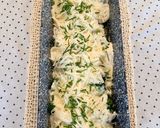 Brokkoli a kékpenészes sajt és snidling ölelésében recept fázis 6 fotója