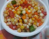 स्पाइसी स्वीट कॉर्न चाट (Spicy sweet corn chaat recipe in Hindi) रेसिपी चरण 3 फोटो