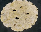 A picture of step 3 of Farali Thalipeeth.