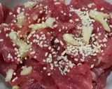 Hình bước làm 1 của món Nộm Bò bóp thấu