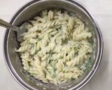 A picture of step 3 of Italian pasta canapes chaat.