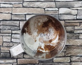 A picture of step 1 of Cocoa Lassi.