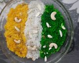 ટ્રાય કલર મીઠો ભાત (Tri color Sweet Rice Recipe In Gujarati) રેસીપી સ્ટેપ4ફોટો