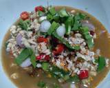 ลาบปลาทับทิม วิธีทำสูตร 4 รูป