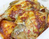 A picture of step 3 of Grilled Black Pomfret.