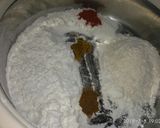 A picture of step 3 of Manchurian idli 65.