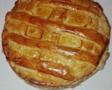 Foto del paso 5 de la receta Tortilla de patatas en hojaldre rellena de jamón de york y queso 