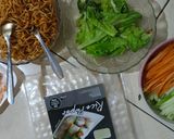 Foto langkah ke 3 dari resep Vietnam roll mie (Gỏi cuốn).