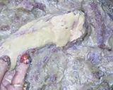 A picture of step 2 of Chinese style chicken Raan with Red Onion pickle.