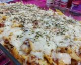 A picture of step 7 of Baked mostaccioli.