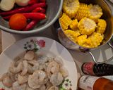 Foto langkah ke 1 dari resep 1.009. Udang Asam Manis Jagung.