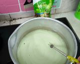 Foto langkah ke 2 dari resep Puding Matcha Latte ala Kafe Jepang.