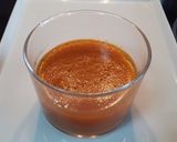 Foto del paso 4 de la receta Vasitos con ensaladilla de gambas y sopa de tomate gelificada
