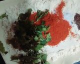 A picture of step 2 of Tawa fry bengan.