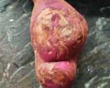 A picture of step 1 of Sweet potato sabji.